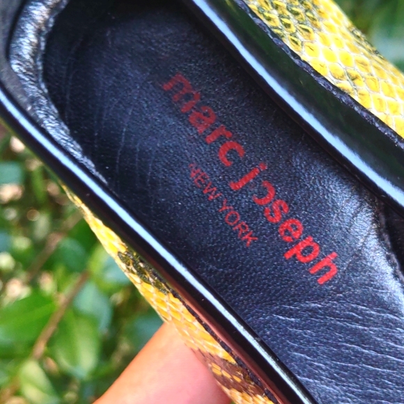 Mark Joseph Ladies Genuine Leather Loafer w/an Unusual Python Print - Picture 16 of 17